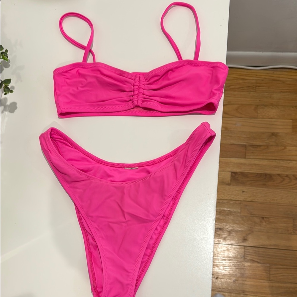 Vibrant Pink Bikini Set